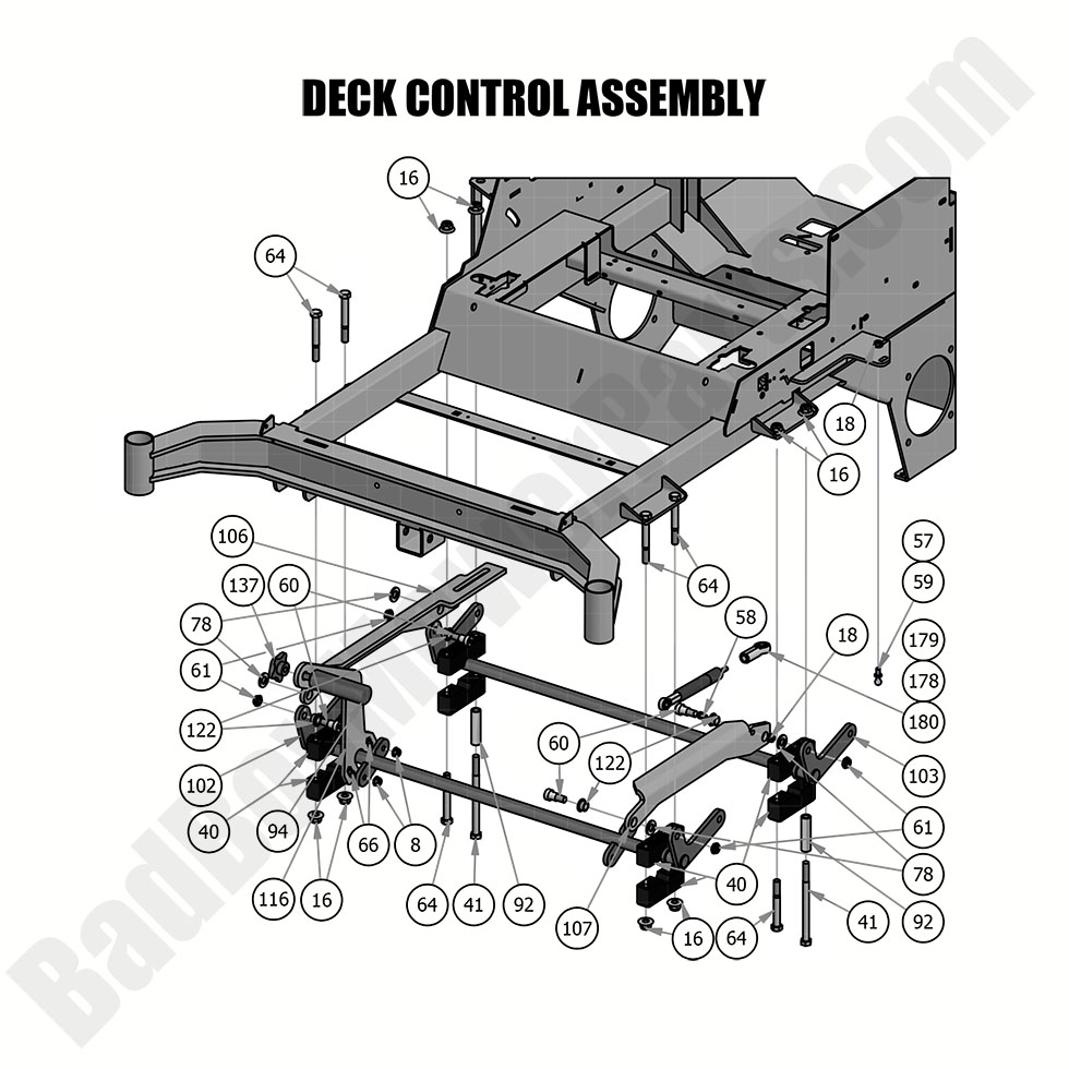 2019 Rebel - Deck Control Assembly